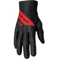 THOR INTENSE DART BLACK / RED GLOVES