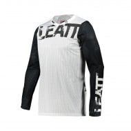 CAMISETA LEATT MOTO 4.5 X-FLOW 2022 COLOR BLANCO-LB502102038X-