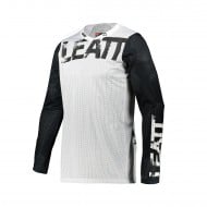 OUTLET CAMISETA LEATT MOTO 4.5 X-FLOW COR BRANCO [LIQUIDACAOESTOQUE]