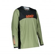 OUTLET CAMISETA LEATT MOTO 4.5 ENDURO COR VERDE CACTUS