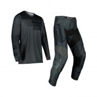 LEATT MOTO 3.5 GRAY GRAPHENE T-SHIRT + PANTS COMBO 