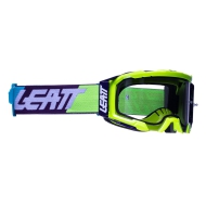 GAFAS LEATT VELOCITY 5.5 2022 COLOR AMARILLO NEON - LENTE GRIS