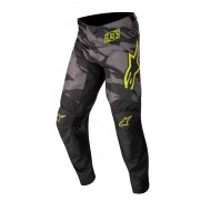 ALPINESTARS YOUTH RACER TACTICAL PANTS COLOUR BLACK / GREY CAMO / YELLOW FLUO
