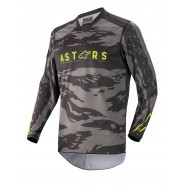 OFFER ALPINESTARS RACER TACTICAL JERSEY COLOUR BLACK / GREY CAMO / YELLOW FLUO