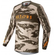 ALPINESTARS YOUTH RACER TACTICAL JERSEY COLOUR MILITARY SAND CAMO / TANGERINE