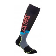 CALCETINES ALPINESTARS MX PLUS-2 2022 COLOR NEGRO / AMARILLO