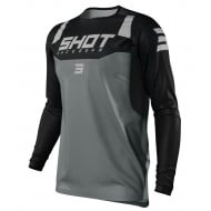 CAMISETA SHOT CONTACT CHASE COLOR GRIS 