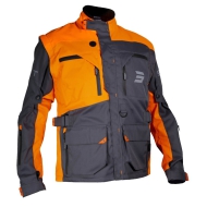 CHAQUETA SHOT RACETECH 2022 COLOR GRIS / NARANJA-A09-14A1-A03-