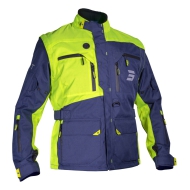 CHAQUETA SHOT RACETECH 2022 COLOR AZUL MARINO / AMARILLO