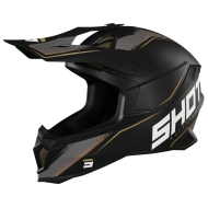 CASCO SHOT LITE PRISM 2022 COLOR NEGRO / DORADO