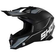 CASCO SHOT LITE PRISM 2022 COLOR NEGRO / BLANCO