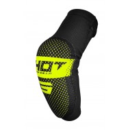 SHOT AIRLIGHT ELBOW GUARDS BLACK / FLUORESCENT YELLOW
