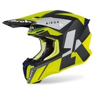 CASCO AIROH TWIST 2.0 LIFT COLOR AMARILLO/AZUL MATE