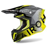 CASCO AIROH TWIST 2.0 BIT COLOR AMARILLO BRILLO