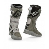 ACERBIS X-TEAM BOOTS COLOUR BROWN/GREY