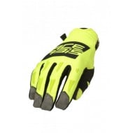 GUANTES ACERBIS MX WP HOMOLOGATED COLOR NEGRO/AMARILLO