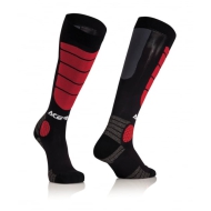 CALCETINES ACERBIS MX IMPACT 2022 COLOR NEGRO/ROJO