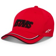 CASQUETTE ALPINESTARS LEADER COLOR ROUGE [LIQUIDATIONSTOCK]