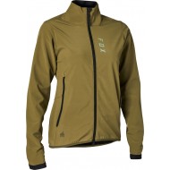 OUTLET CHAQUETA BICICLETA MUJER FOX RANGER FIRE COLOR VERDE OLIVA