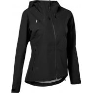 OUTLET CHAQUETA IMPERMEABLE BICICLETA MUJER FOX RANGER 3L WATER COLOR NEGRO