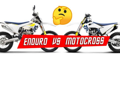 Offroad para iniciantes: Enduro vs Motocross?