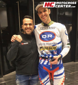 Carlos Quevedo con Pol Tarrés (@motocrosscenter.com)