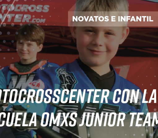 Colaboración con la escuela de motocross OMXS Junior Team 2019