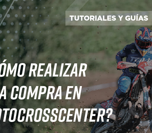 Pasos para realizar una compra en la web de Motocrosscenter
